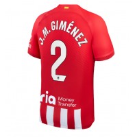 Fotbalové Dres Atletico Madrid Jose Gimenez #2 Domácí 2023-24 Krátký Rukáv